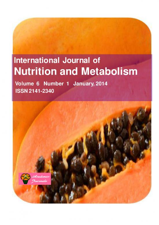 picture Food Nutrition Pdf 135148 | Journal1393514974 Ijnam  January 2014, Issue