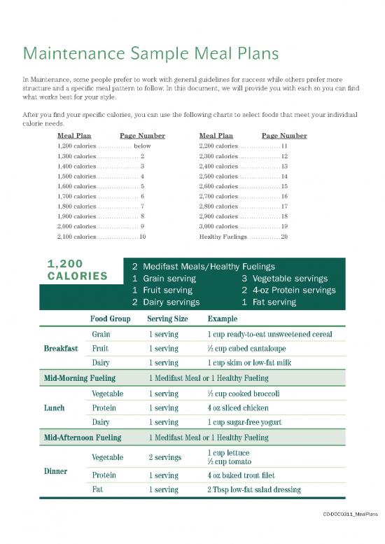 picture_Calories Pdf 133136 | Maintenance Meal Plans