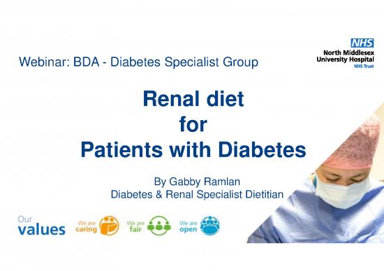 picture Ckd Diet Pdf 133236 | Managing People With Diabetes And Renal Disease Slides