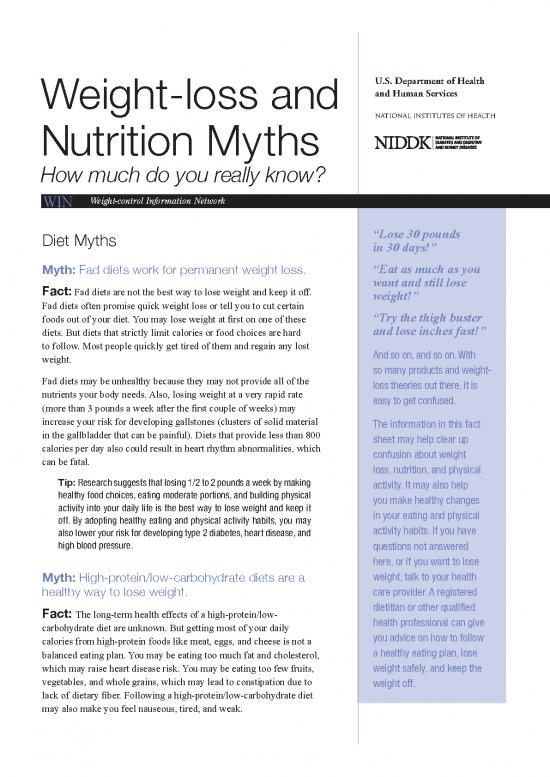 picture Nutrition For Weight Loss Pdf 135322 | Myths Item Download 2023-01-05 01-02-02