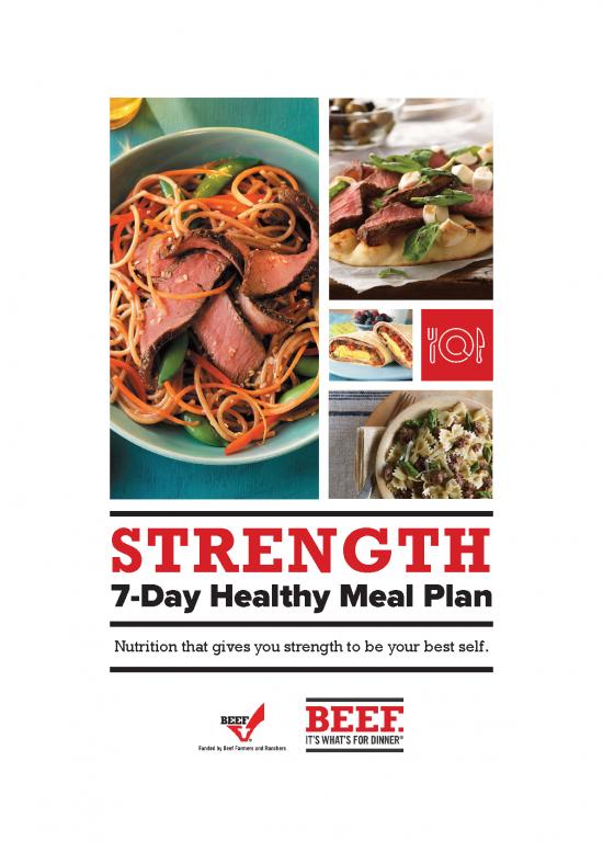 picture Diet Therapy Pdf 134147 | Ncba 184395 Strength Healthy Meal Plan Digitalprintversion Final