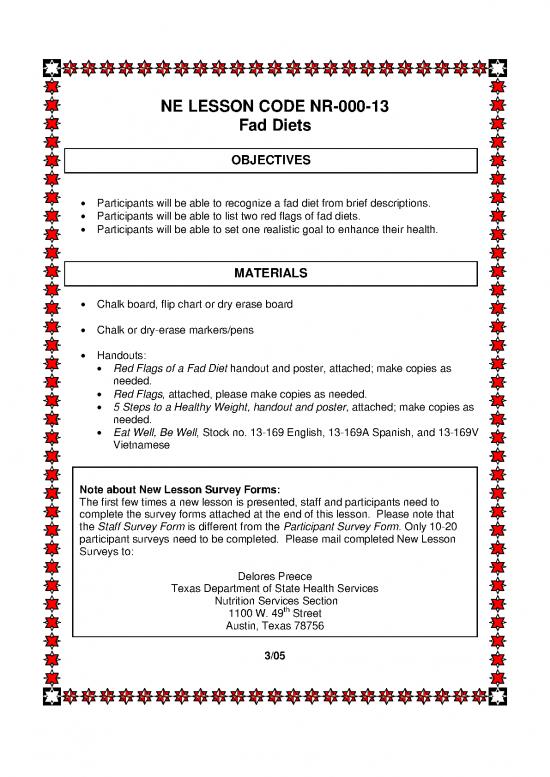 picture Diet Therapy Pdf 133779 | Nr 000 13 Fd Lesson