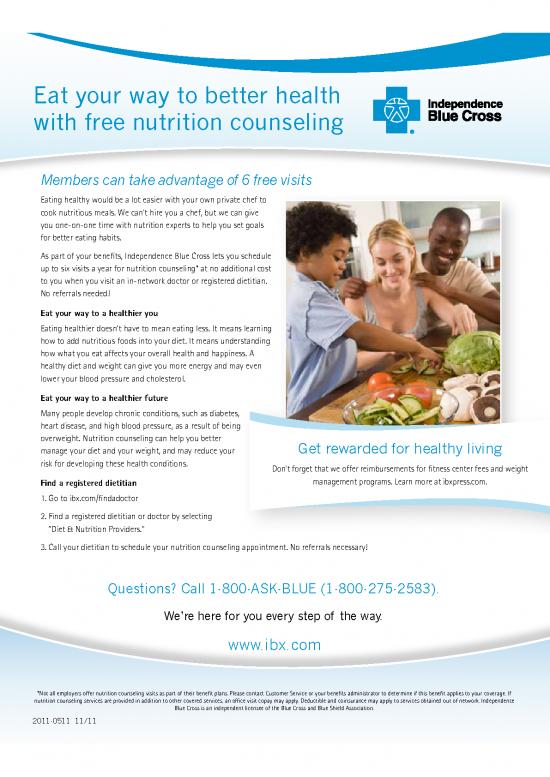 picture Healthy Eating Habits Pdf 134733 | Nutrition Counseling