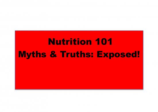 picture Nutrition 101 Pdf 134684 | Nutrition Mini Med 2012 Ppt 1