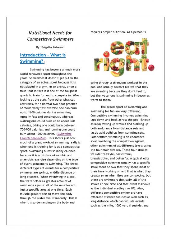 picture1_Nutrition For Swimmers Pdf 134476 | Nutritionalneedsofcompetitiveswimmers