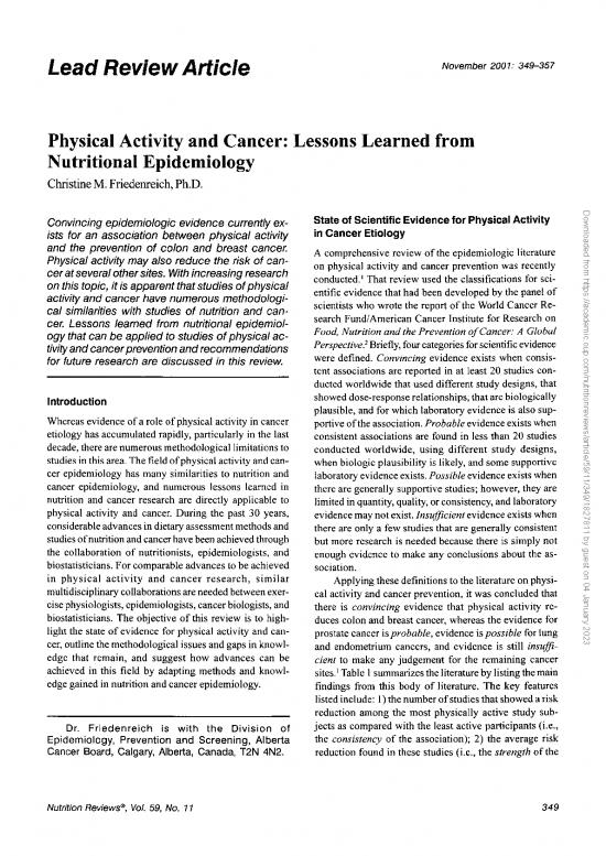 picture Nutritional Epidemiology Pdf 135185 | Nutritionreviews59 0349