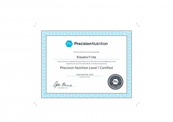 picture Precision Nutrition Pdf 134608 | Precision Nutrition Klaudia Finta L1 Certification 7866