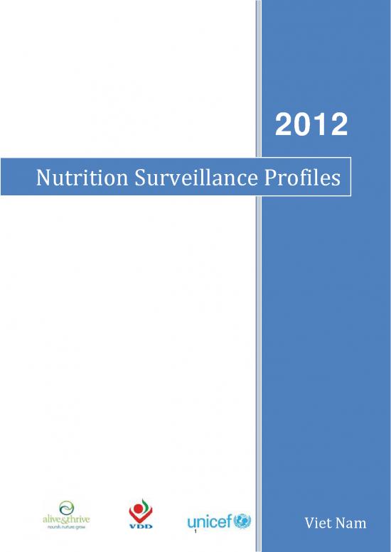 picture National Institute Of Nutrition Pdf 133163 | Sample Iycf Surveillance Data Viet Nam