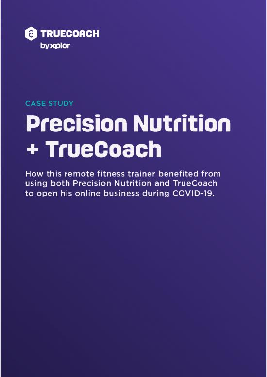 picture Precision Nutrition Pdf 133032 | Tc Pn Case Study