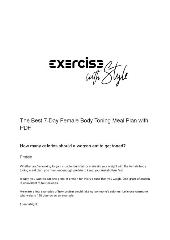 picture1_Female Body Toning Meal Plan Pdf 134790 | The Best 7 Day Female Body Toning Meal Plan Pdf
