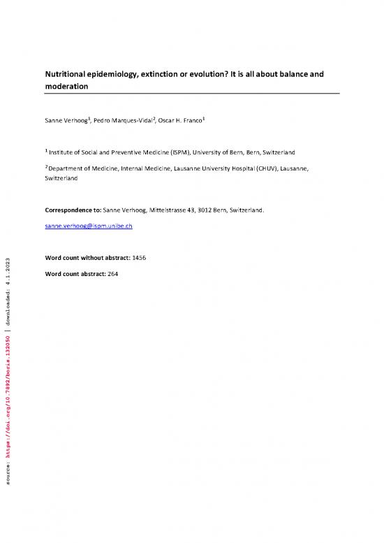 picture Nutritional Epidemiology Pdf 135233 | Verhoog Eurjepidemiol 2019 Comment Postprint