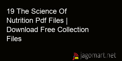 picture 19 The Science Of Nutrition Pdf Files | Download Free Collection Files