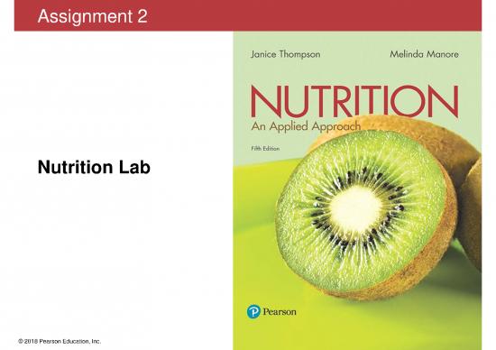 picture Nutrition Assignment Pdf 135543 | 185assignment 2 Instructions