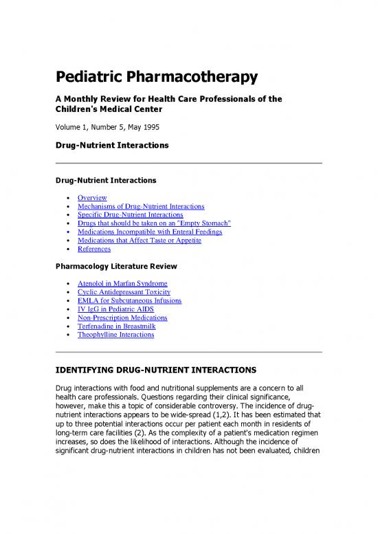 picture1_Drug Nutrient Interactions Pdf 137990 | 199505