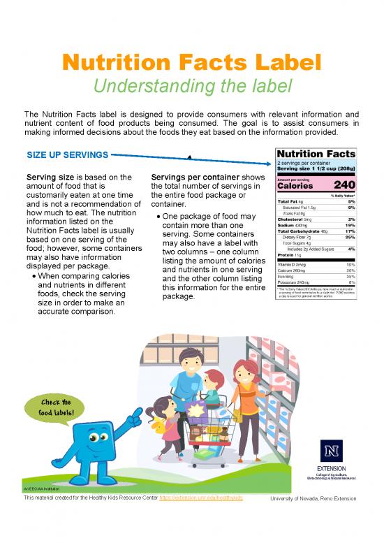 picture Nutrition Facts Pdf 135536 | 2019 4146