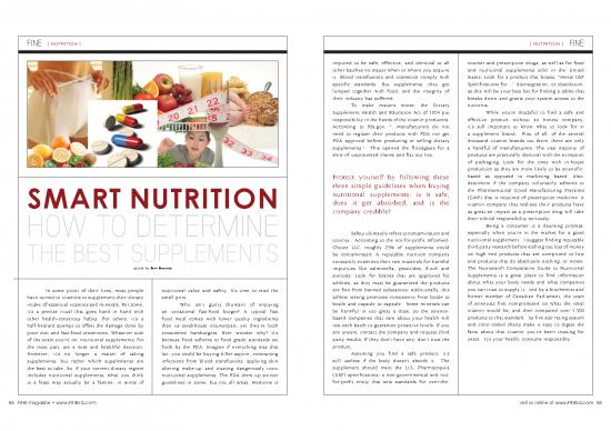picture Dietary Supplements Pdf 136445 | 30020 Fine Smart Nutrition