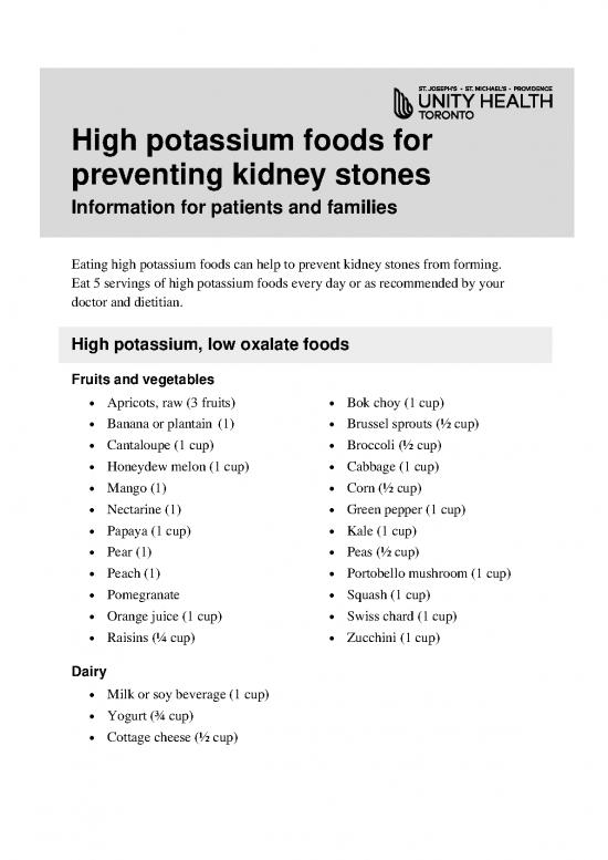 picture1_Foods High In Potassium Pdf 135985 | 74511 Pe High Potassium Foods For Preventing Kidney Stones Jan19 2021 V1