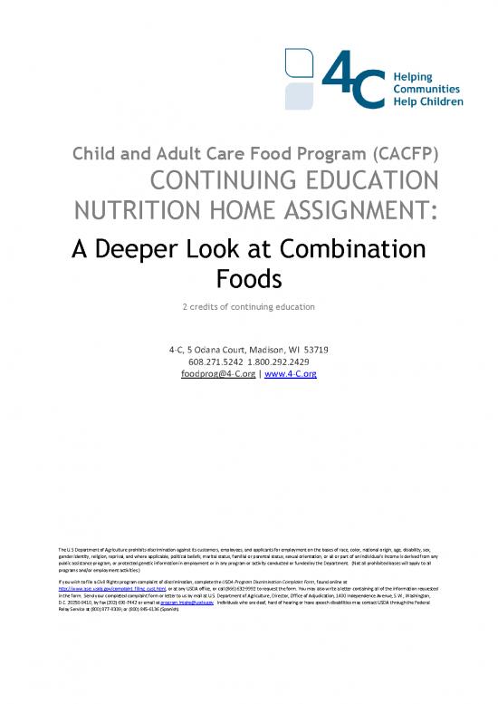 picture1_Nutrition Assignment Pdf 136237 | A Deeper Look At Combination Foods