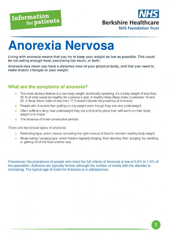 picture_Self Worth Pdf 136396 | Anorexia Nervosa 21