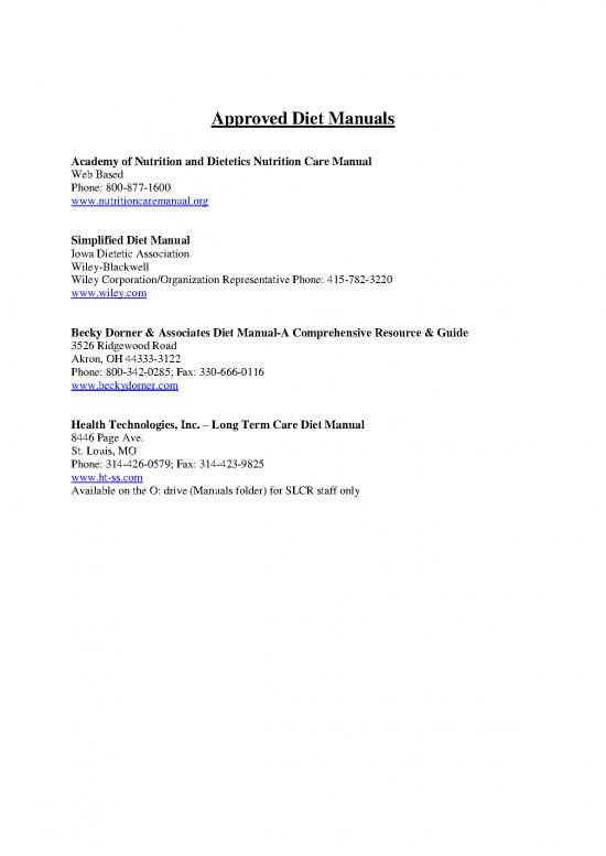 picture1_Nutrition Care Manual Pdf 137142 | Approveddietmanuals