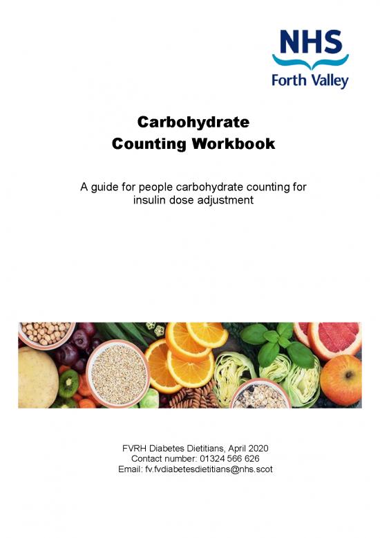 picture_Carbohydrate Counting Booklet For Virtual Session