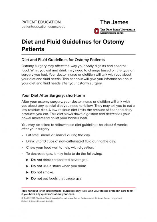 picture1_Diet Education Pdf 137156 | Dietandfluidguidelinesforostomypts