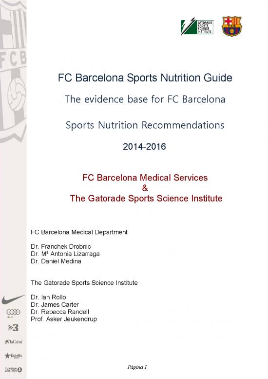 picture The Science Of Nutrition Pdf 135475 | Fcb Gssi Sports Nutrition Guide   English V1 V1430213934
