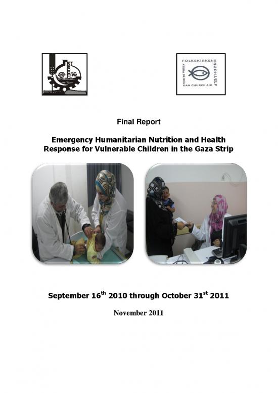 picture Malnutrition Project Pdf 135554 | Final  Report Nutrition Project   October 2011
