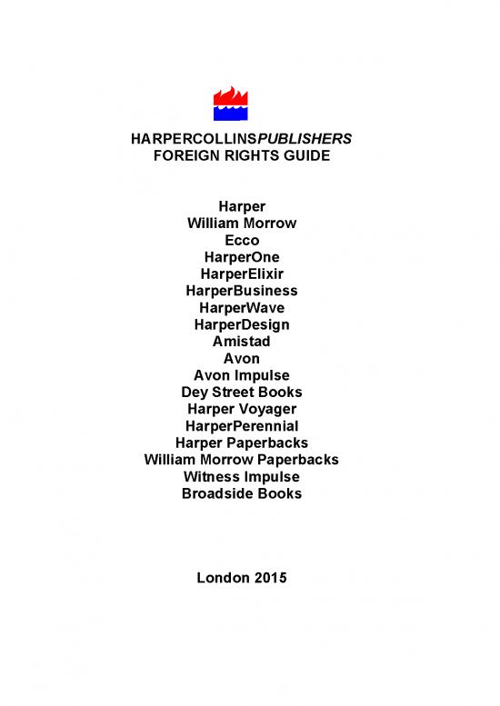 picture_Harpercollins London 2015 Rights Guide1