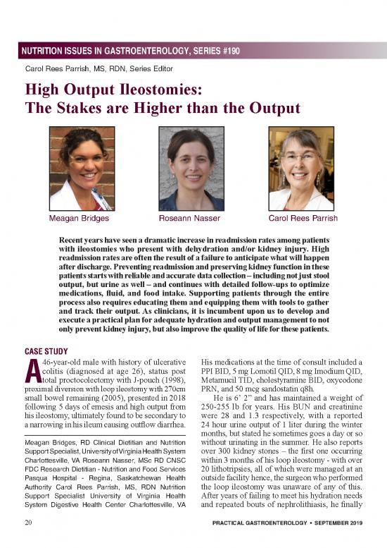 picture_Nutrition Therapy Pdf 137561 | High Output Ostomies September 2019