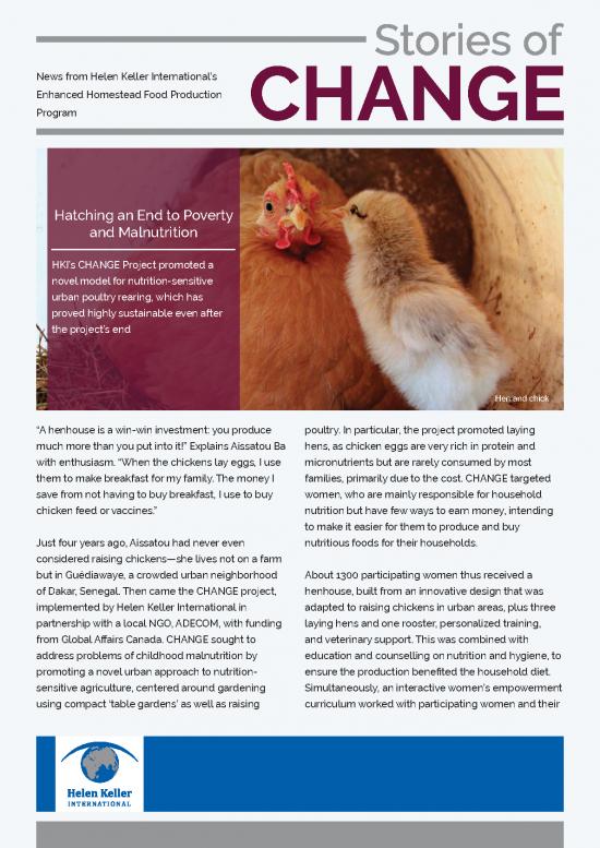 picture Food Nutrition Pdf 137166 | Hki Stories Of Change Hatching An End To Poverty And Malnutrition