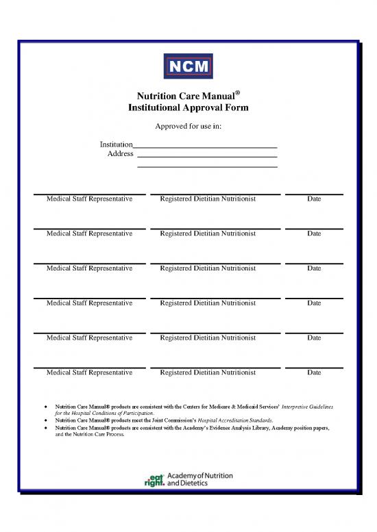 picture_Nutrition Care Manual Free Pdf 137637 | Ncmapprovalform