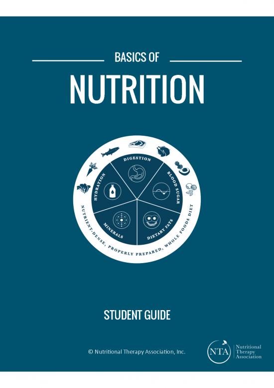picture_Food Nutrition Pdf 135601 | Ntc Student Guide Basics Of Nutrition