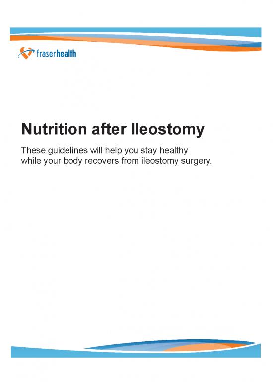 picture1_Healthy Nutrition Pdf 137740 | Nutrition After Ileostomy 147359