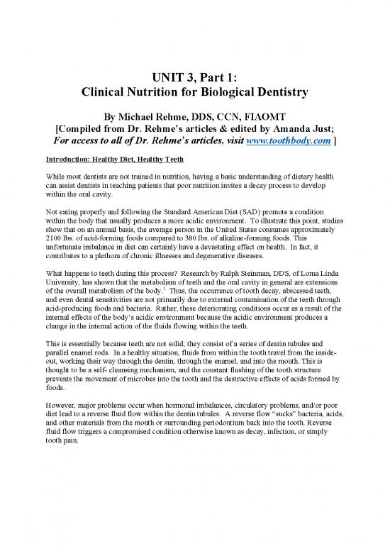 picture Understanding Healthy Eating Pdf 137393 | Nutrition In Dentistry Rehme