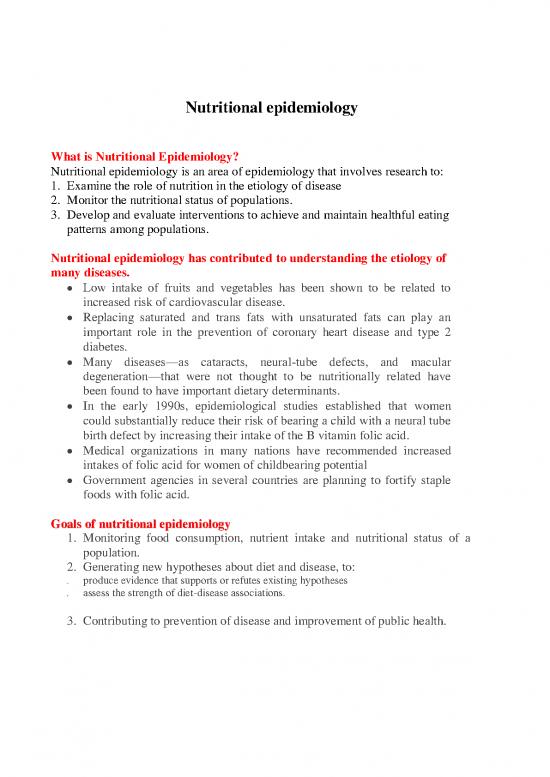 picture Nutritional Epidemiology Pdf 135586 | Nutritional Epidemiology 13