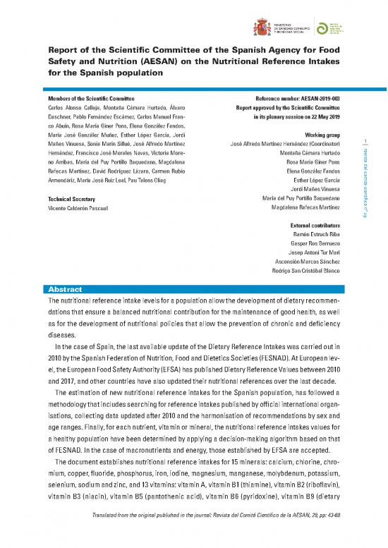 picture_Food Nutrition Pdf 136262 | Nutritional Reference Intakes