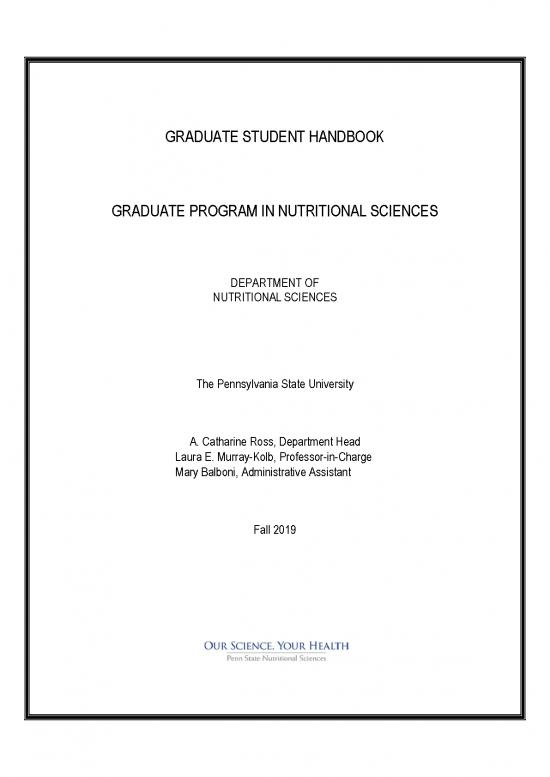 picture1_Nutrition Handbook 137956 | Nutritional Sciences Nutr Graduate Program Nutritional Sciences Graduate Student Handbook