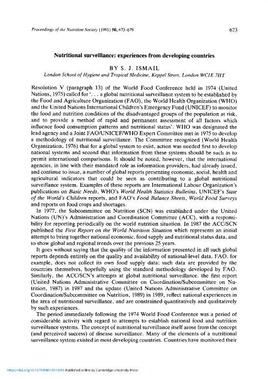picture_Nutritional Status Pdf 136480 | Nutritional Surveillance Experiences From Developing Countries