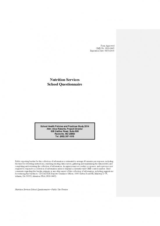 picture Nutrition Questionnaire Pdf 136522 | Nutrl2014questionnaire