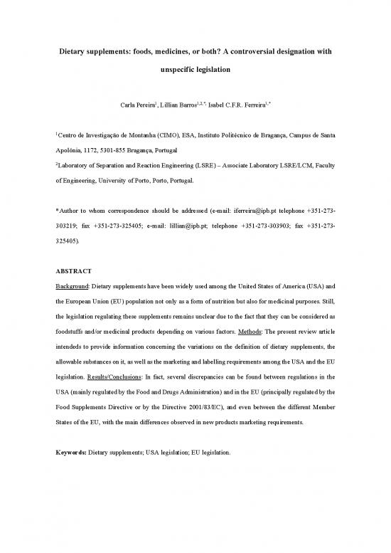 picture Dietary Supplements Pdf 136921 | Pereira Et Al Cpd 2017