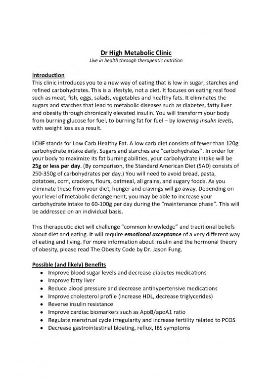 picture Food Nutrition Pdf 136205 | Start Here   Visit 1   Dr High Metabolic Clinic Complete Package 2018