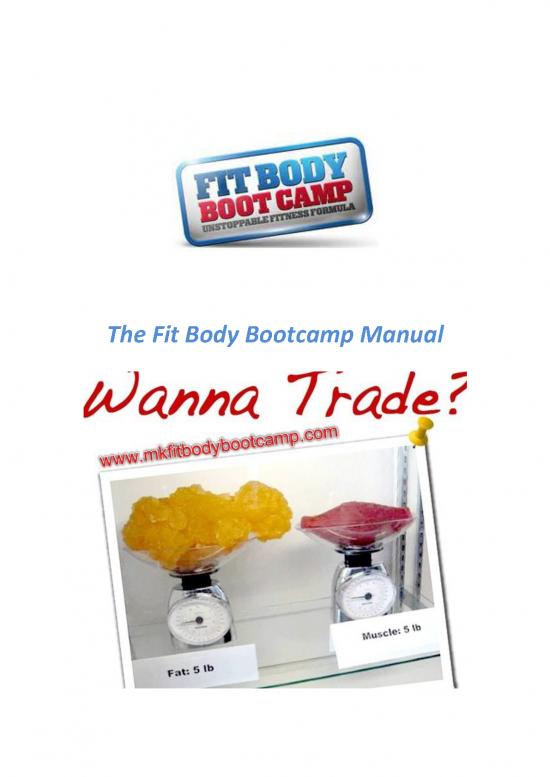 picture Diet Manual Pdf 135510 | The Fit Body Bootcamp Manual