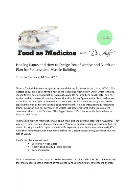 picture Sports Nutrition Diet Plan Pdf 135912 | Thomas Tadlock Show Pearls â™¯011