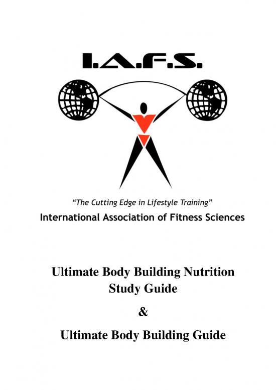 picture_Nutritional Supplements Pdf 136666 | Ultimate Bodybuilding Manual Iafs