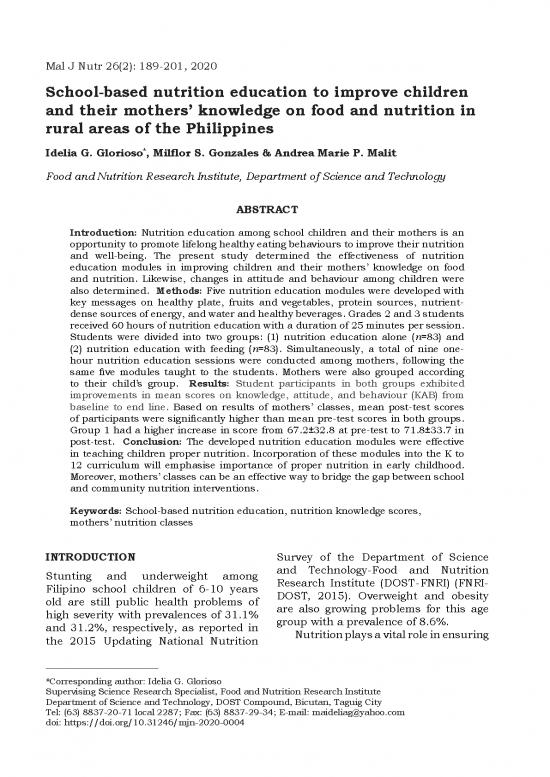 picture The Science Of Nutrition Pdf 135614 | Vol 26(2)  Mj0004 Idelia (online First)