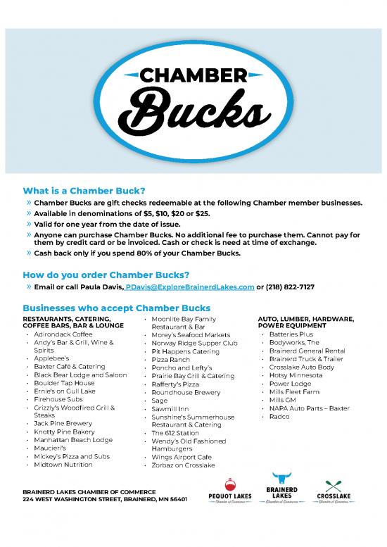 picture_Restaurant Pdf 139709 | Chamberbucks Listofparticipatingbusinesses 2021 V04