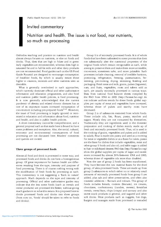 picture1_Foods High In Folate Pdf 138689 | Div Class Title Nutrition And Health The Issue Is Not Food Nor Nutrients So Much As Processing Div