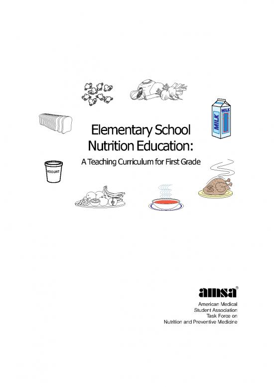 picture Nutrition Curriculum Pdf 138518 | Elemnutrition