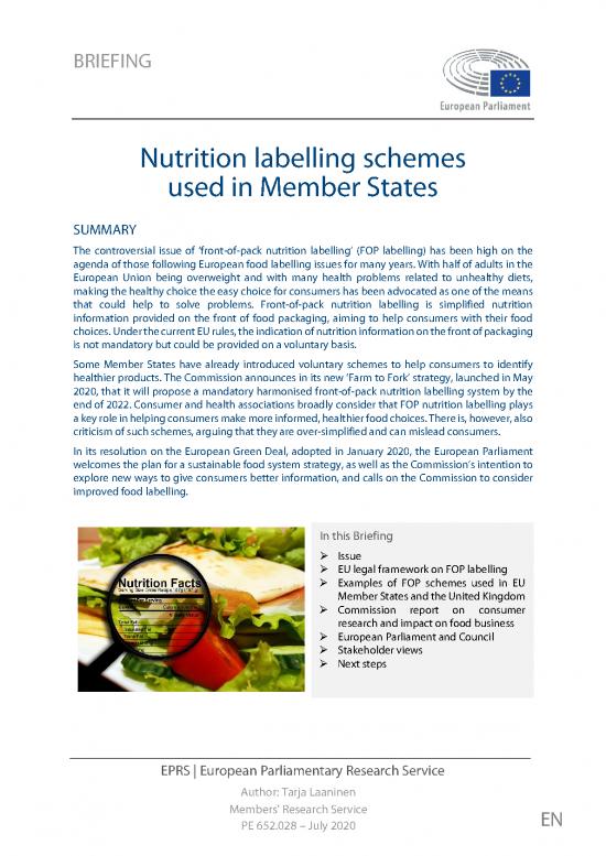 picture1_Nutrition For Adults Pdf 139087 | Eprs Bri(2020)652028 En